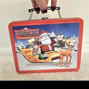 Vintage 2001 Rudolph & The Island of Misfit Toys Collectible Metal Lunchbox
